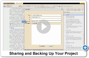Saving and Backing Up your Project